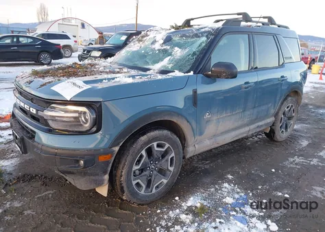 2021 Ford Bronco Sport Outer Banks from USA, damaged, VIN 3FMCR9C61MRA57106